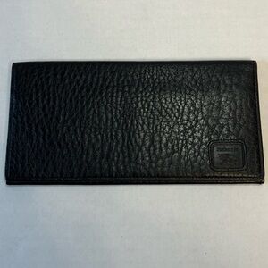 BURBERRYS VINTAGE SLIM LONG‎ BLACK WALLET